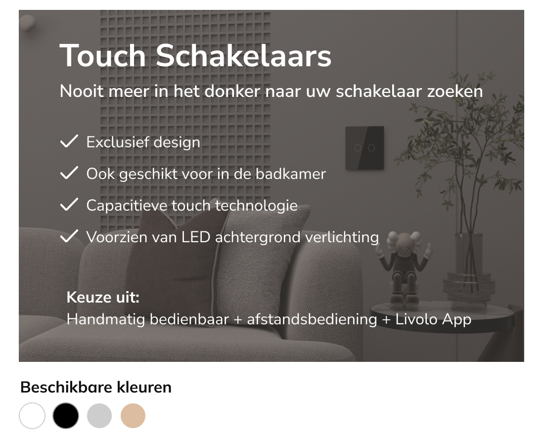LIVOLO.NL | Officiële Livolo® Nederland | Originele Livolo Producten